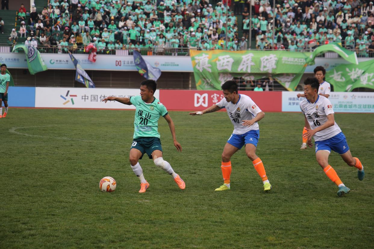 Xingkong Yule-滇超联赛第七轮保山队主场1:4不敌玉溪队